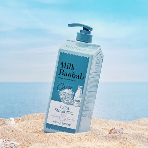 BIOKLASSE Milk Baobab Cera Hair Shampoo 1200ml Ocean Breeze