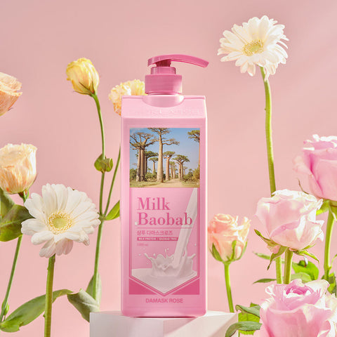 BioKlasse Milk Baobab Hair Shampoo 1000ml – Damask Rose