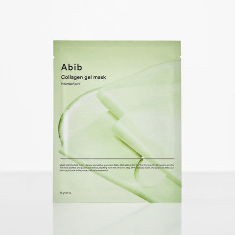 Abib Collagen Gel Mask 35g X 10ea #Heartleaf Jelly