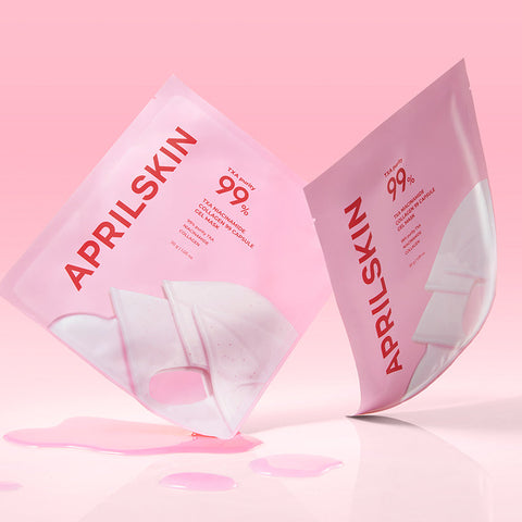 APRILSKIN TXA Niacinamide Collagen 99 Capsule Gel Mask 30g X 4ea