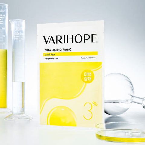 VARIHOPE VITA-AGING Pure C Mask Pack 25ml X 5ea