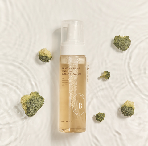 HEVEBLUE Salmon Caring Centella Bubble Cleanser 200ml