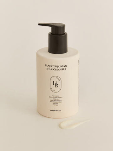 HEVEBLUE Black Yuja Bean Milk Cleanser 290ml
