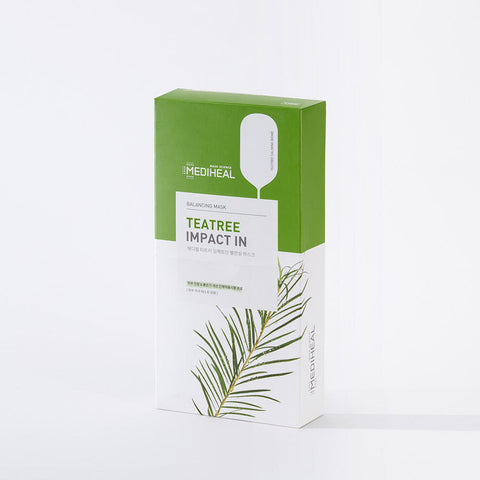 MEDIHEAL Teatree Impact In Balancing Mask 24ml X 10ea