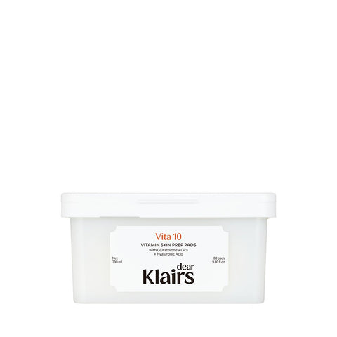 KLAIRS Vita 10 Vitamin Skin Prep Pads 290ml/80ea