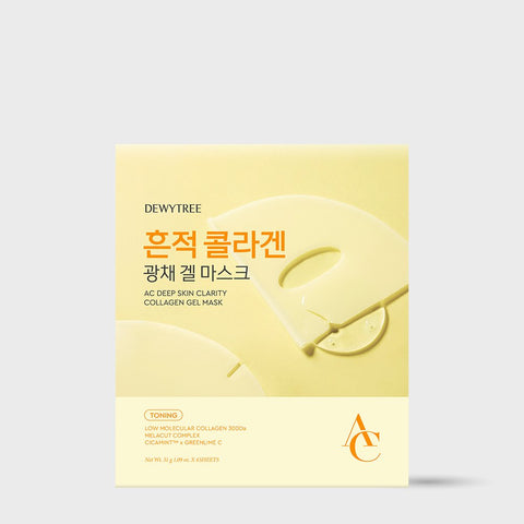 DEWYTREE AC Deep Skin Clarity Collagen Gel Mask 31g X 4ea