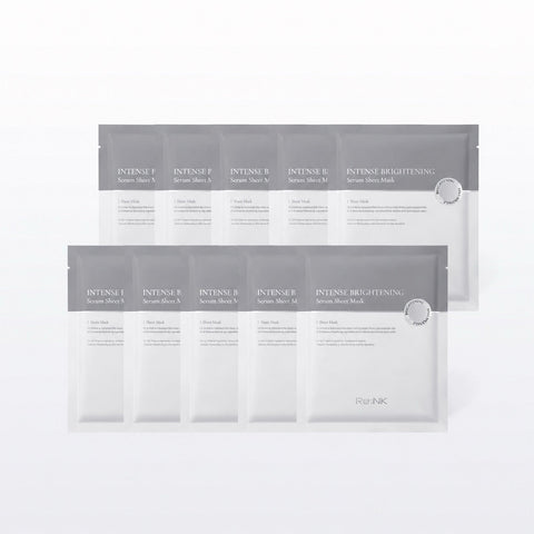 Re:NK Intense Brightening Serum Sheet Mask 27ml X 10ea
