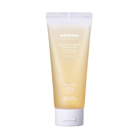 whamisa Organic Flowers Foaming Gel 150ml