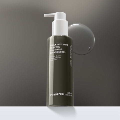 innisfree Black Volcanic PHA Pore Cleansing Oil 200ml
