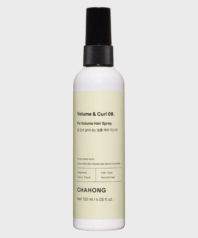 CHAHONG Fix Volume Spray 120ml – Lightweight Hair Volume & Texture Mist