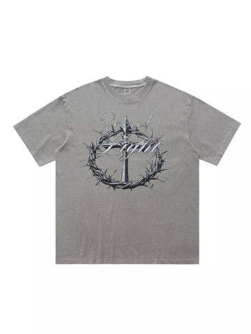 Men's Vintage Washed Graphic T-Shirt