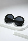 Oversized Round Frame Fashion Sunglasses