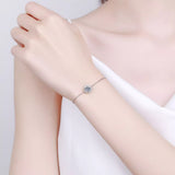 1 Carat 925 Sterling Silver Moissanite Bracelet