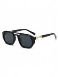 Retro Octagon Frame Sunglasses