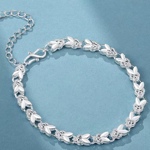 925 Sterling Silver Chain Bracelet
