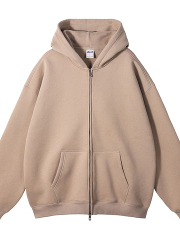 Men's Zip-Up Fleece Hoodie