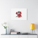 Matte Stretched Canvas - Snake Wall Art