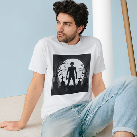Zombie Graveyard T-Shirt — Moonlit Horror Tee
