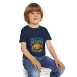 Save Our Oceans Toddler T-Shirt — Cute Fish Environmental Shirt for Kids