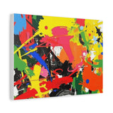 Abstract Art Matte Stretched Canvas — Modern Wall Decor
