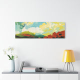 Abstract Colorful Landscape Canvas