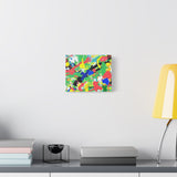 Abstract Color Splash Canvas Print — Vibrant Modern Wall Art