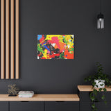 Abstract Art Matte Stretched Canvas — Modern Wall Decor