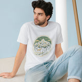 Mountain Wilderness T-Shirt — Scenic Elk Forest Graphic Tee