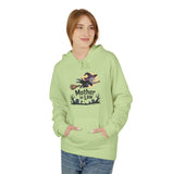 Mother-in-Law Halloween Hoodie — Witch Broom Graveyard Sweatshirt