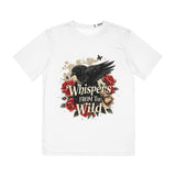 Whispers From The Wild Raven Tee — Gothic Nature Graphic Shirt