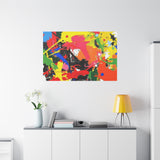 Abstract Art Matte Stretched Canvas — Modern Wall Decor