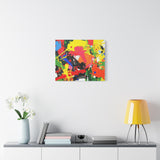 Abstract Art Matte Stretched Canvas — Modern Wall Decor