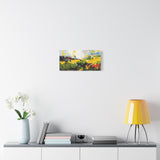 Abstract Fieldscape Matte Stretched Canvas (1.25")