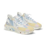 Men's Colorful Tie-Dye Mesh Sneakers — Breathable Athletic Shoes