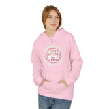 Pretty To Stress Hoodie — Pastel Aesthetic Comfort Pullover