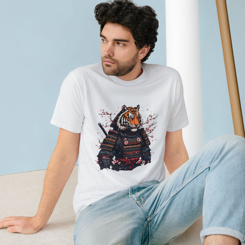 Samurai Tiger T-Shirt — Warrior Tiger Graphic Tee
