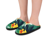 Tropical Floral Women's Indoor Slippers