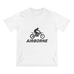 Airborne Dirt Bike T-Shirt — Motocross Rider Graphic Tee