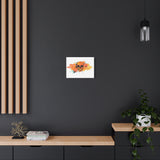 Skull Art Canvas Print – Vibrant Paint-Splash Skull Wall Decor