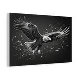 Eagle Matte Canvas Wall Art — Stretched 1.25"