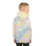 Pastel Brushstroke Kids Hoodie