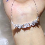 2 Carat 925 Sterling Silver Moissanite Necklace