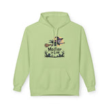 Mother-in-Law Halloween Hoodie — Witch Broom Graveyard Sweatshirt
