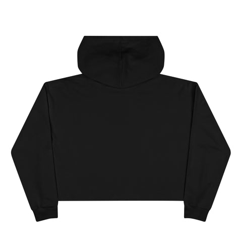 Art Nouveau Medusa Crop Hoodie — Vintage Goddess Graphic