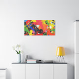 Abstract Art Matte Stretched Canvas — Modern Wall Decor