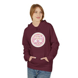 Pretty To Stress Hoodie — Pastel Aesthetic Comfort Pullover