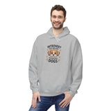 Introvert But Willing To Discuss Dogs Hoodie — Cute Dog Lover Pullover