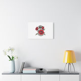 Matte Stretched Canvas - Snake Wall Art