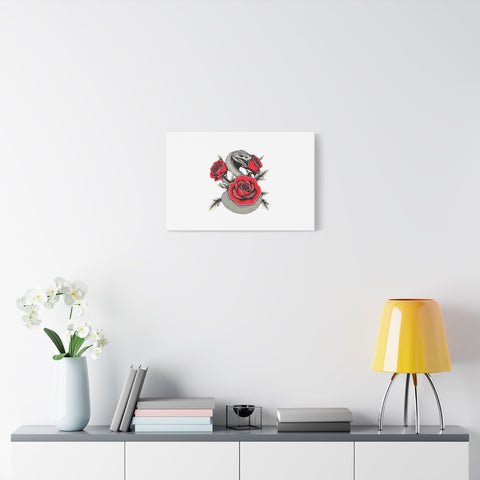 Matte Stretched Canvas - Snake Wall Art