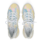 Men's Colorful Tie-Dye Mesh Sneakers — Breathable Athletic Shoes